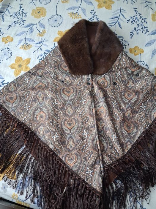 Платок с норковым вортником