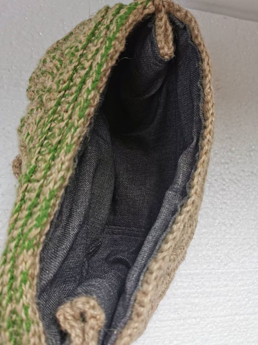 Плетена чанта от канап