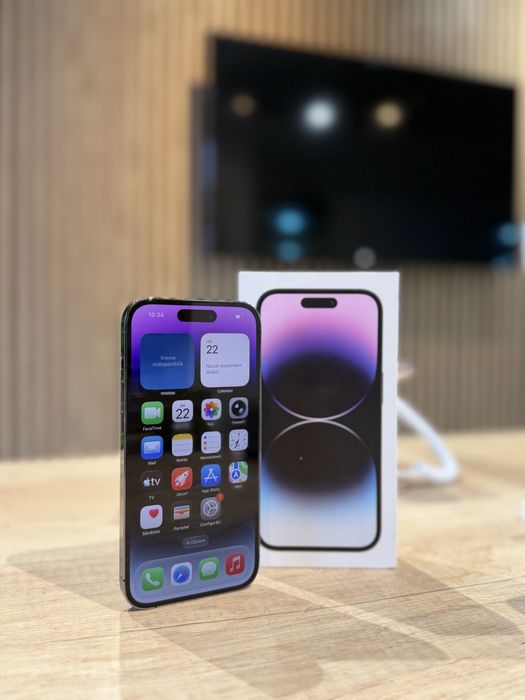 **ATS GSM**iPhone 14 Pro  256Gb /Baterie94% /Fact+Gar 12 luni