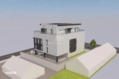 Teren 720 Mp De Vanzare Cu Proiect Autorizat Spatiu Com,,Str Gh. Doja