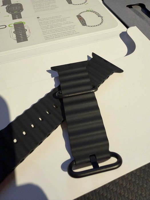 Apple Watch Ultra Ocean Band Black Titanium