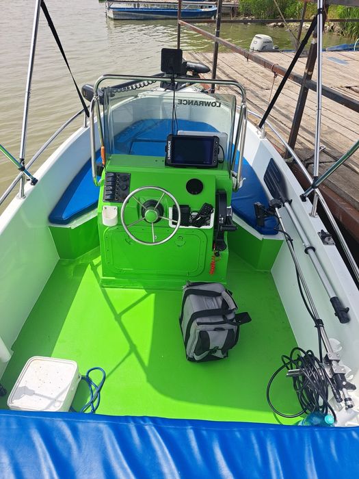 Miami fish 15 . Barca înmatriculată. Honda 60cp