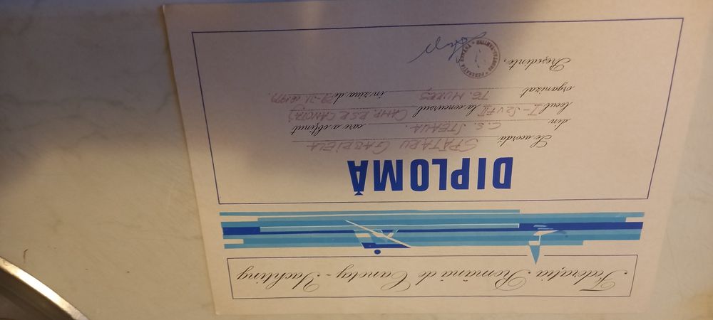 Vând diplome sportive anii 70-80