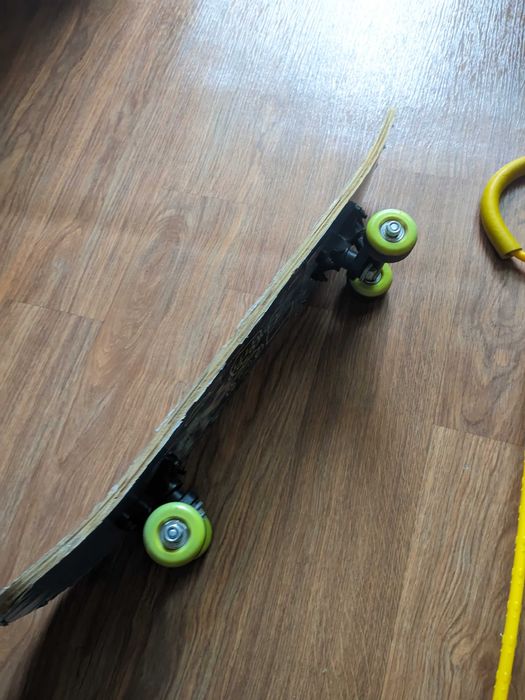 Детский скейт, скакалка