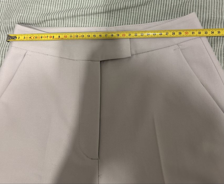 Pantaloni Zara office xs crem