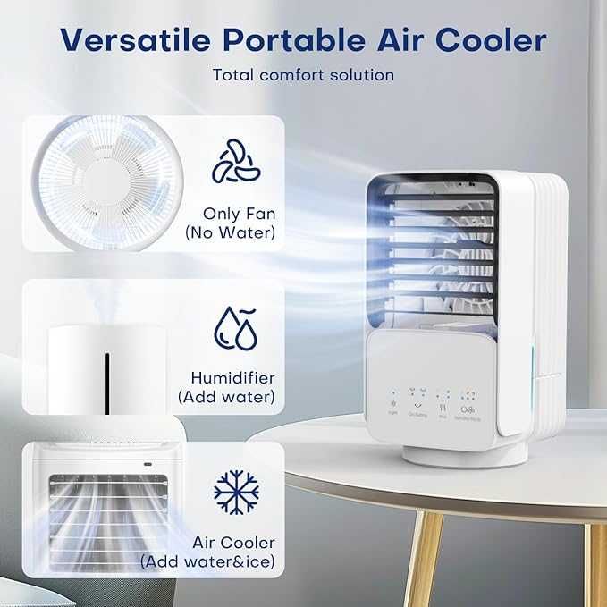 Охладител и овлажняване за въздух 800 мл