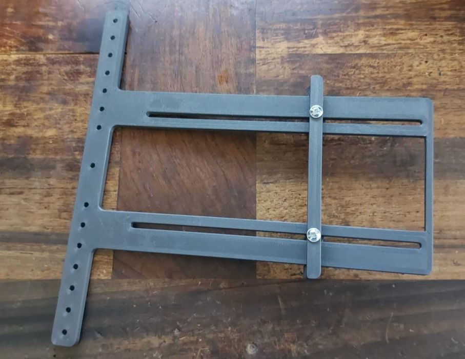 Sablon mobila marcare manere 64-256mm (7 marimi) distanta 35-244mm