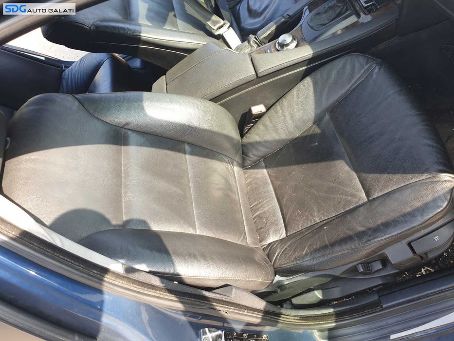 Interior Piele Fara Incalzire Scaune Fata Stanga Dreapta Bancheta Sezut cu Spatar BMW Seria 5 E60 2003 - 2010 [C1239] [C1240] [C1241]