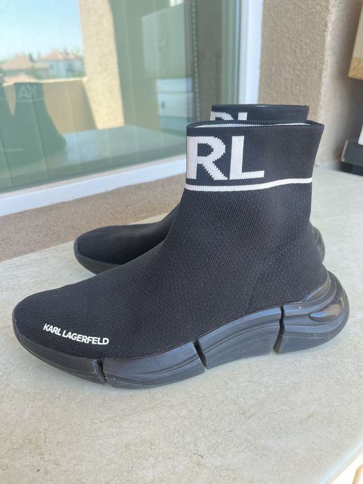 Karl Lagerfeld Quadra Sock Boot