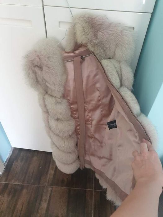 Елек естествен косъм от лисица