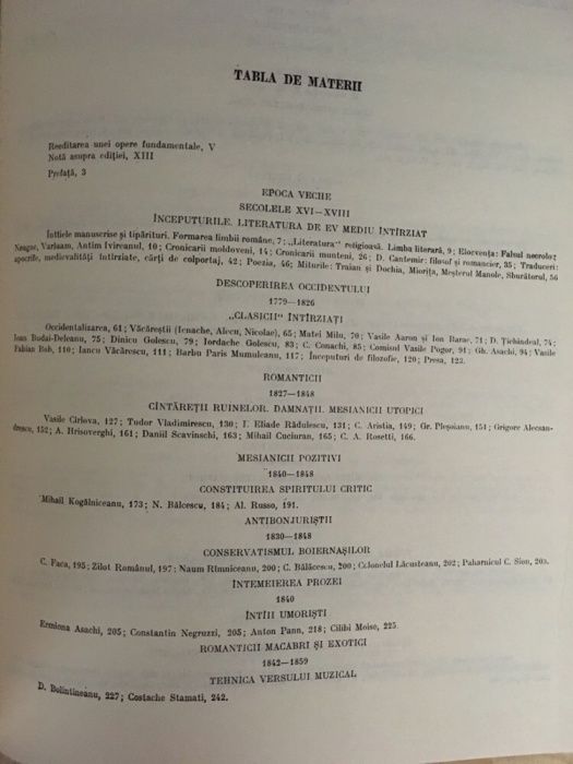 Istoria literaturii romane de la origini pana in prezent, G. Calinescu