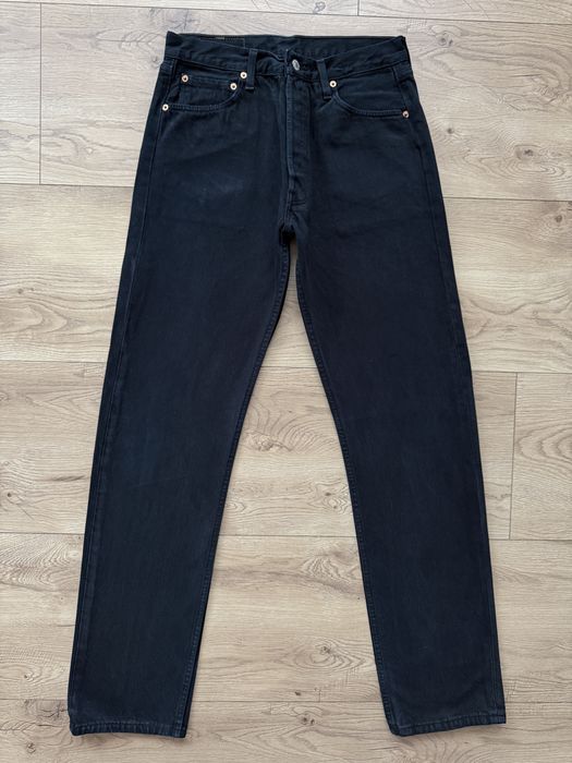Blugi LEVIS 501 Negru UK Barbati | Marime 33 x 34 (Talie 80 cm)