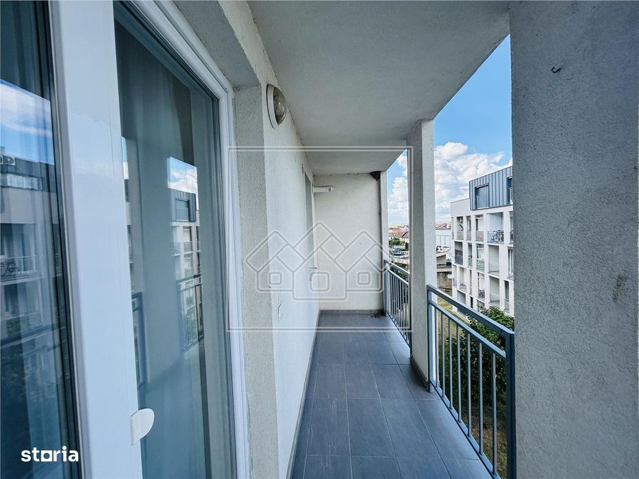Ap decomandat, mobilat modern, cu 2 camere, balcon mare - City Residen
