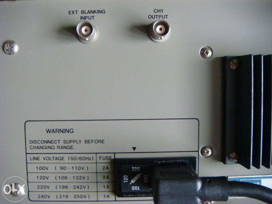 Osciloscop Leader model 1021 20 MHz 2 spoturi