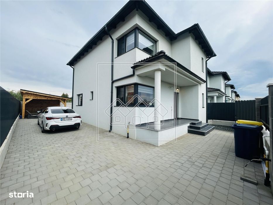 Casa de vânzare în Cristian, Sibiu — Construc?ie 2025, Mobilat? Rovere