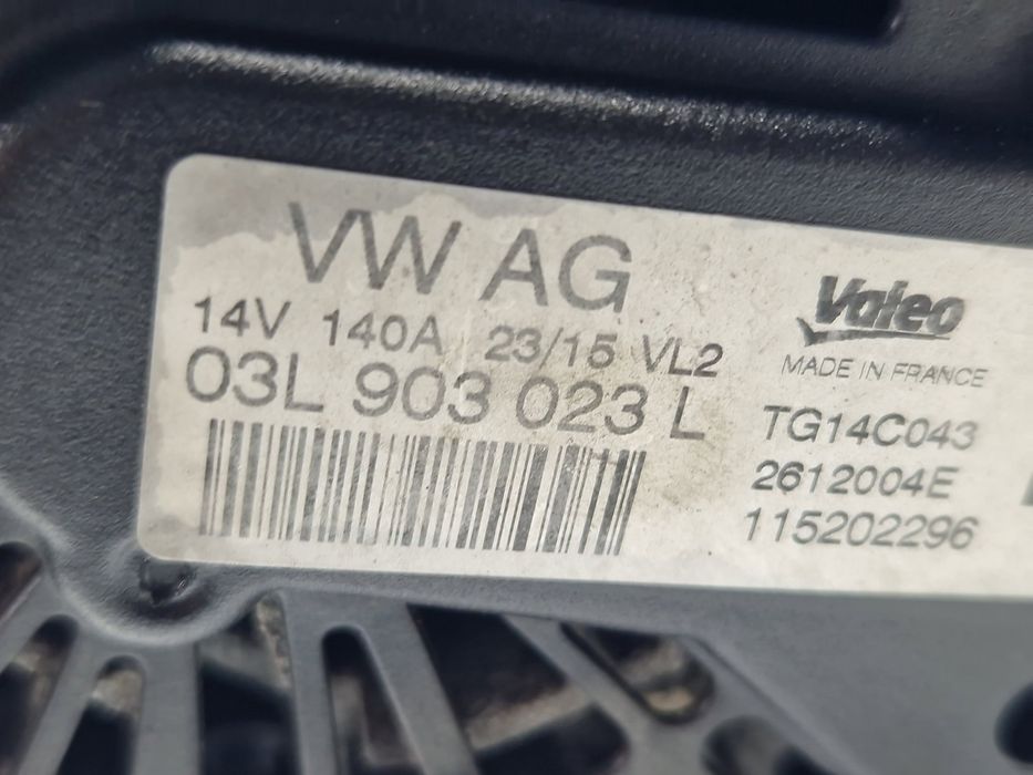 Alternator Skoda Octavia 3 (5E3) [Fabr 2012-2020] 03L903023L 2.0 TDI D