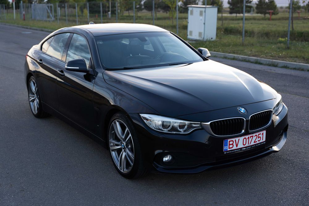 BMW Seria 4 F36 B47 Gran Coupe RAR Efectuat Xenon Piele Incalzire Camera Automat R19