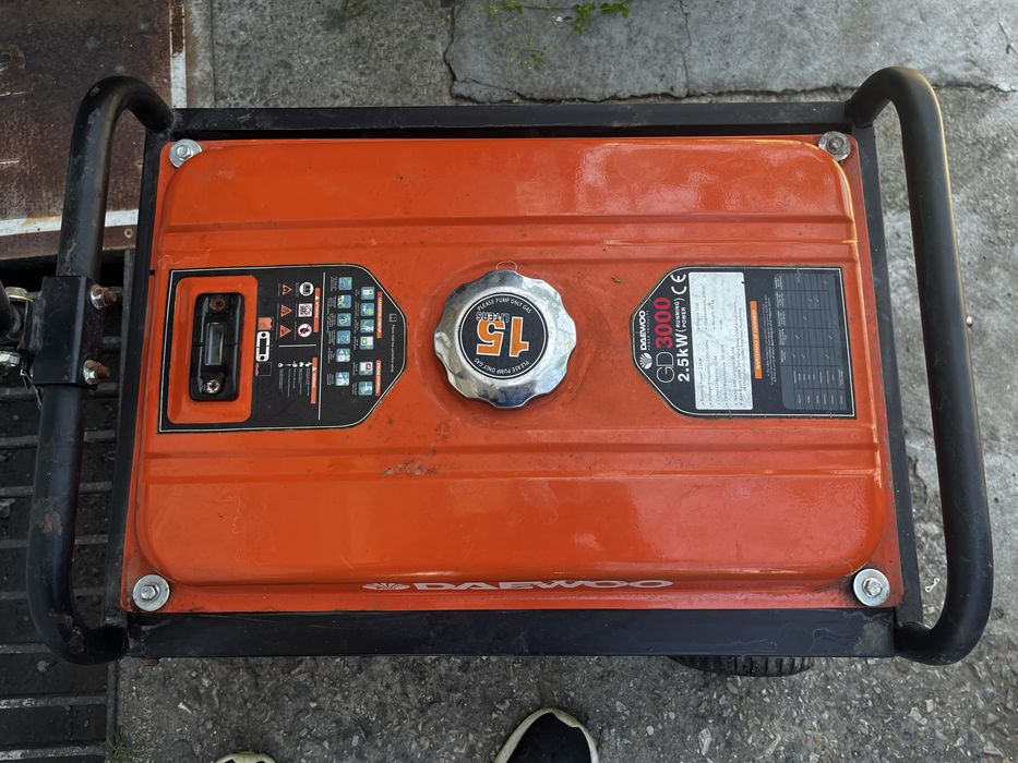Генератор за Ток Почти нов Daewoo2.5kw