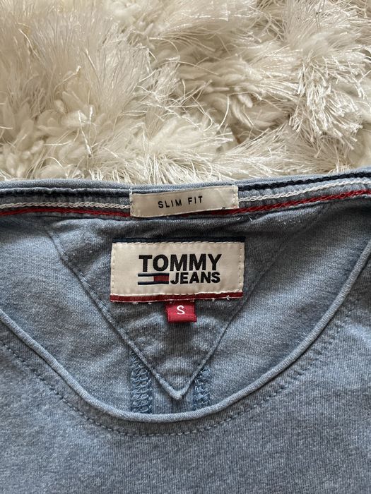 Tricou Tommy Hilfiger Jeans Slim Fit marimea S (nou)