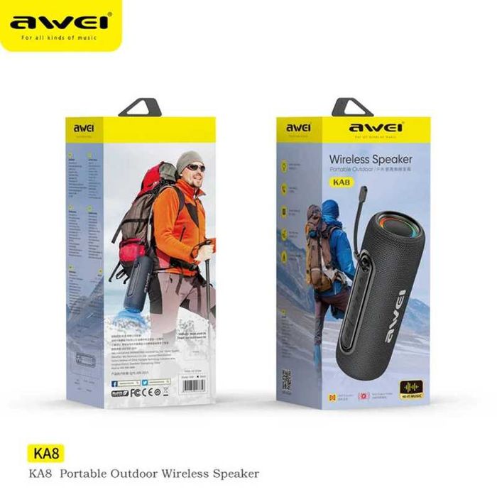 Awei KA8 — 14W Компактная Bluetooth-Колонка. Есть доставка