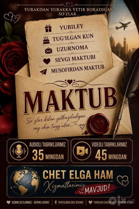 Dilnoma va tabriklar
