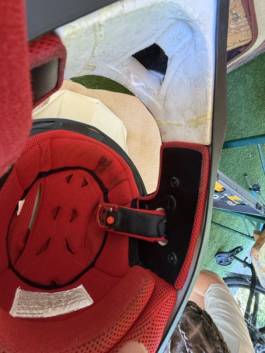 Casca cross xl zgariata