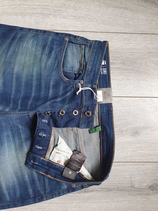 Blugi G-STAR RAW "3301 Relaxed" - Marime W31 L34 (Talie 84 cm)