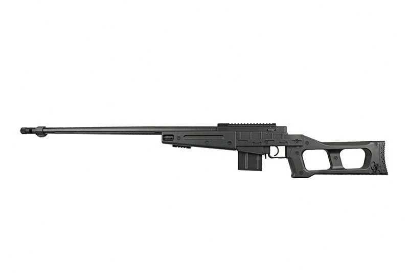 Продава се Airsoft реплика снайпер Swiss Arms SAS 08 Spring - Black - Cybergun/Well
