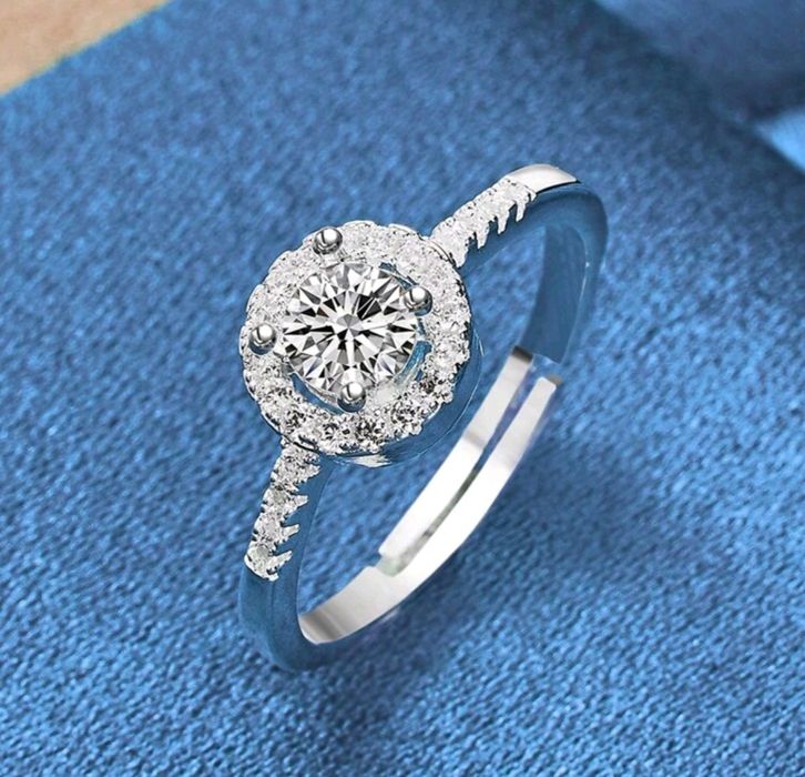 Set Nou de 3 piese Nou Argint 925 cu inel ajustabil