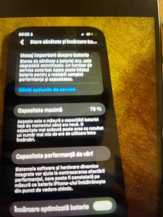 Vând iPhone 12 telefonul funcționează tot 76 capacitate