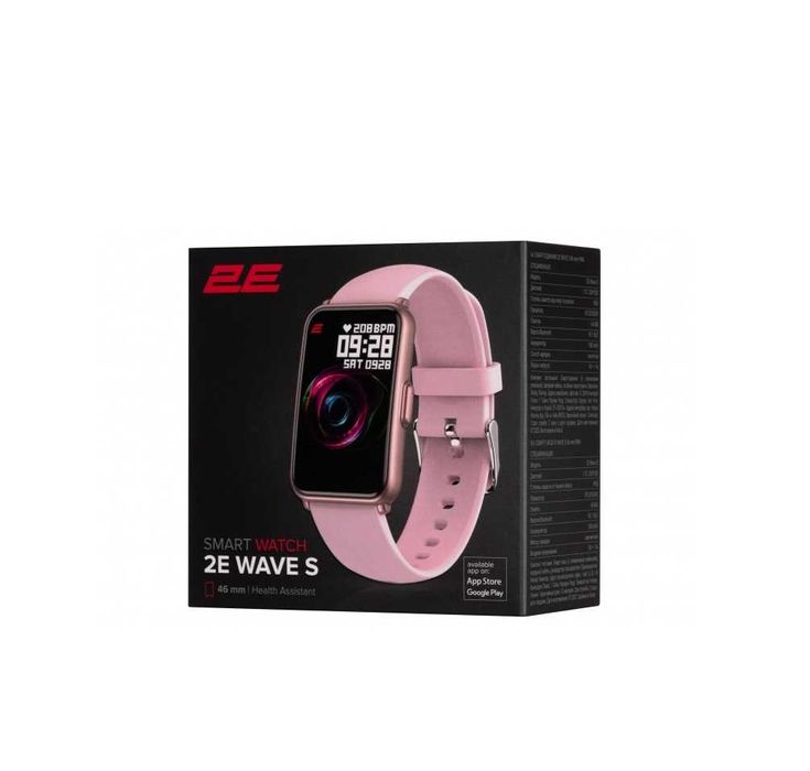 } Смарт-часы 2E Wave S 46mm Pink
