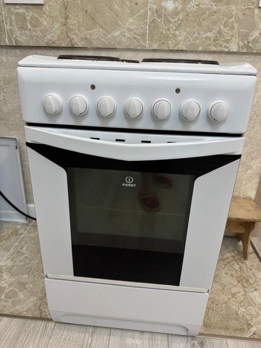 Плита духовка indesit