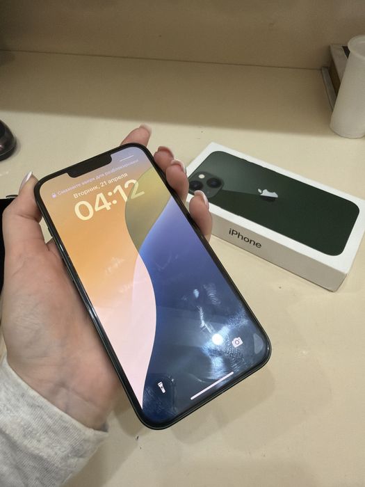 iPhone 13, 128 гб , зеленый