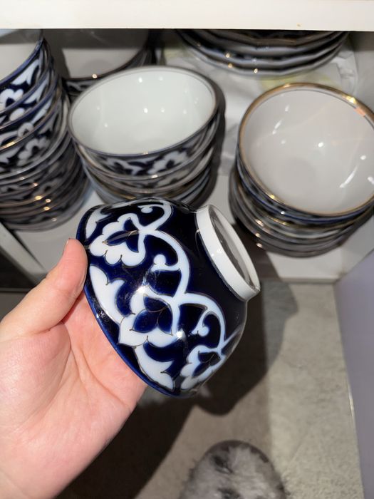 Пахта гулли чинни идишлар