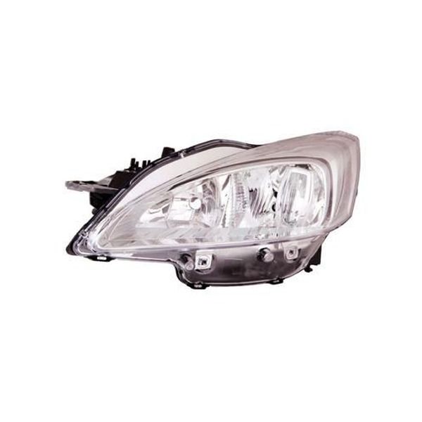 Far Peugeot 508 11.2010-12.2014 Depo partea stanga/dreapta, tip bec H7+H7 fara motoras