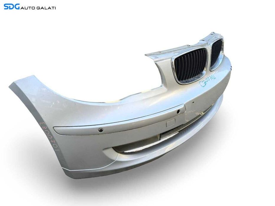 Bara Spoiler Fata Completa cu Grile si Proiectoare BMW Seria 1 E81 E87 LCI Facelift 2007 - 2013 Culoare Titansilber Cod 7185553 718555310 [Z0070]