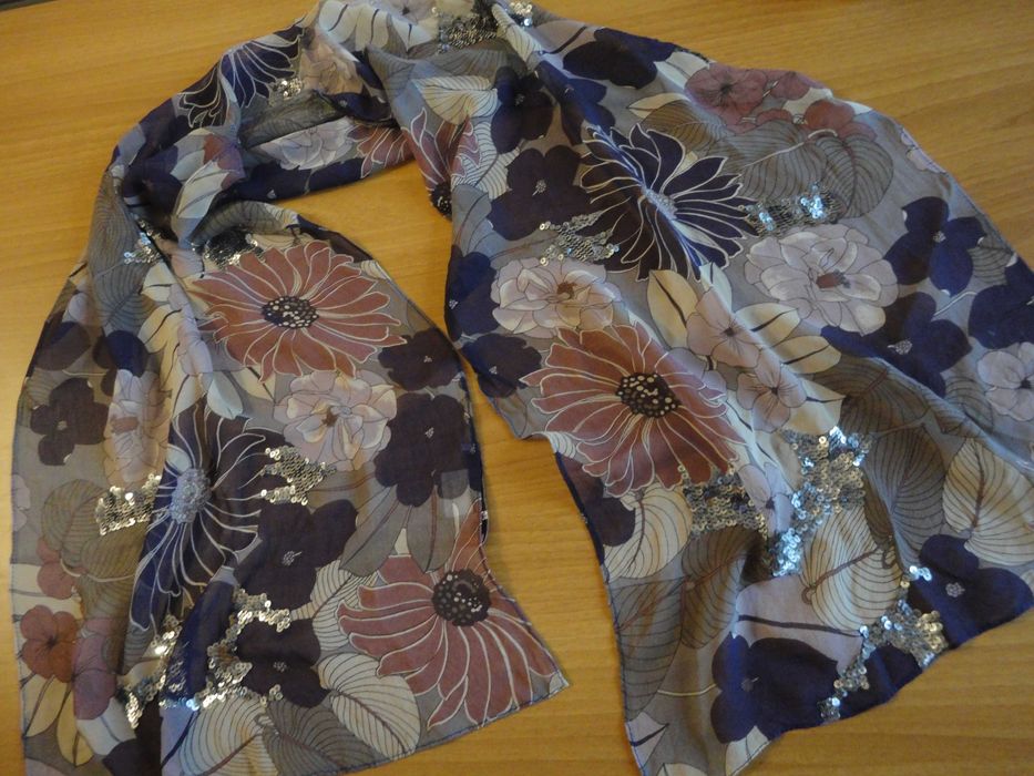 Kenzo/100% коприна/дамски шал