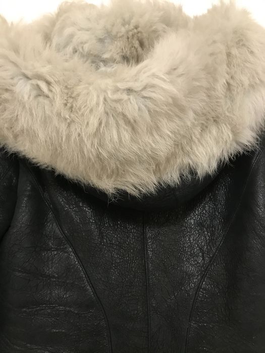 Палто естествена кожа S размер