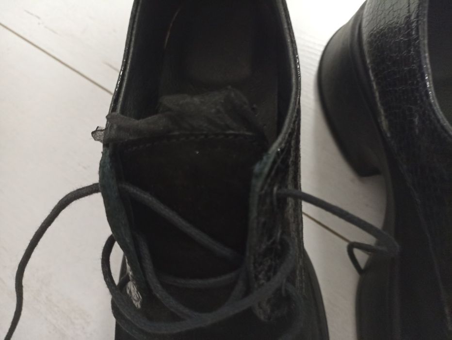 Дамски обувки, нови, 38, естествен набук