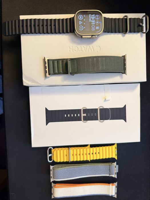 Apple Watch gen 1 impecabil cu extra curele