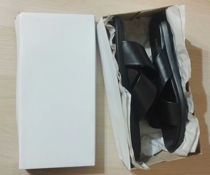 Мъжки кожени чехли