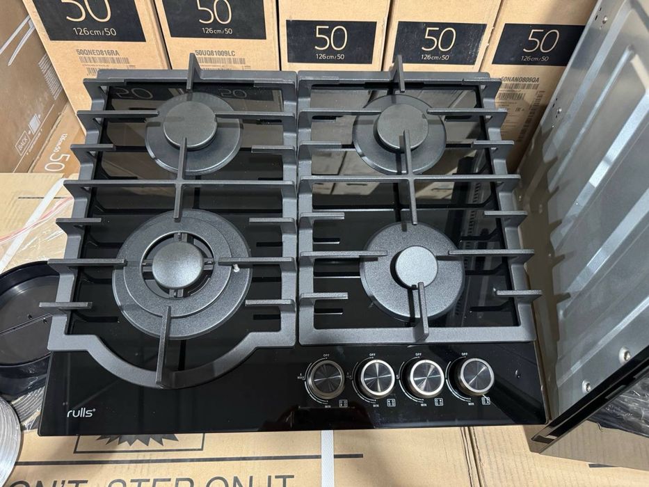 Варочная панель Rulls. Вытяжка. Духовка. Кухонный комплект.