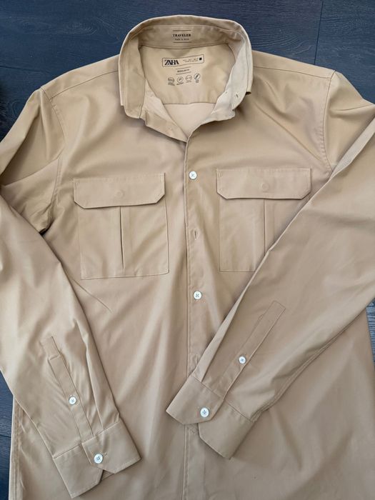 мъжка риза Zara Traveler