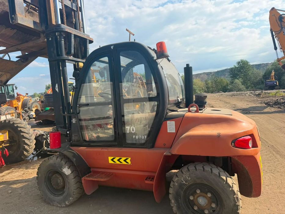Altul Stivuitor Diesel 4X4 Feeler FD70T Nou!