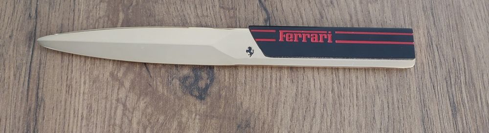 Рядък колекционерски нож за писма Ferrari Formula by Cartier (1980s) – Пълен комплект