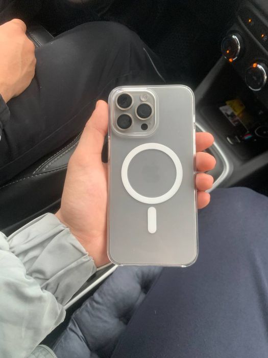 Iphone 15 pro max 256gb natural titanium