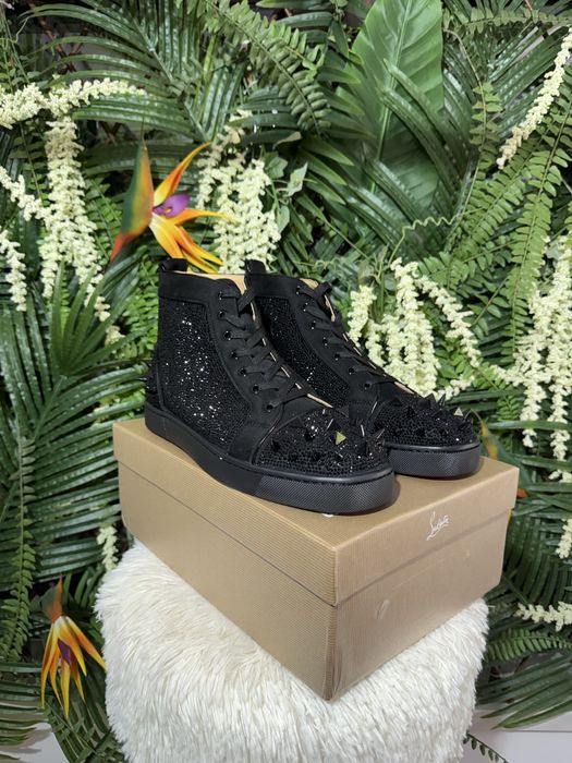 Christian Louboutin High Crystals Strass