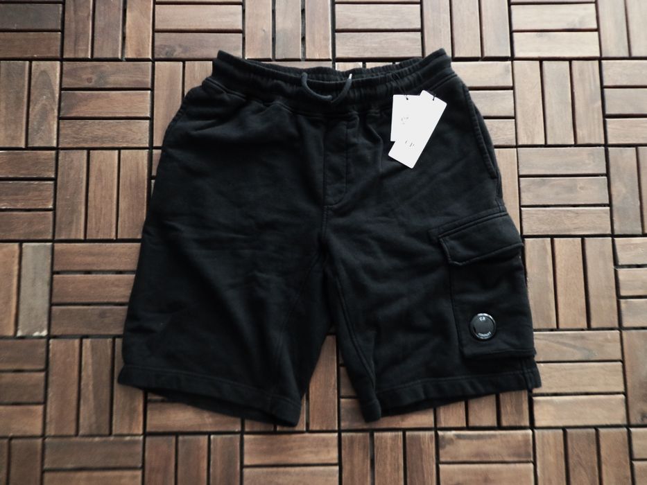 Мъжки къси панталони CP Company Diagonal track Shorts Black