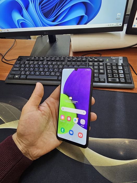 SamsungA22 64gb(2022)ideal iwlawi zur aybi yuq tozza telefon