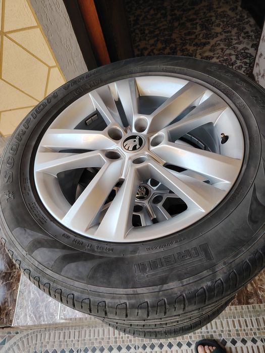 Диски от skoda Kodiak 17r